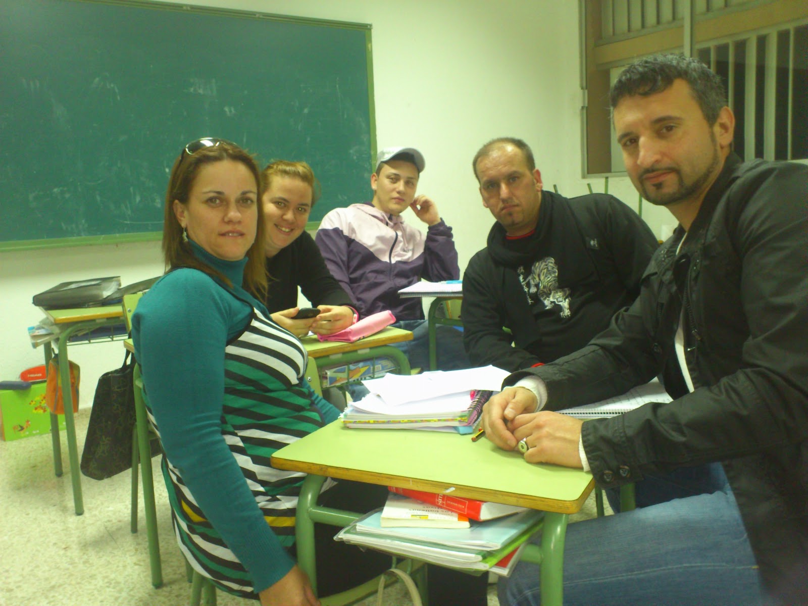 Alumnos del Colegio Doramas Los compañeros